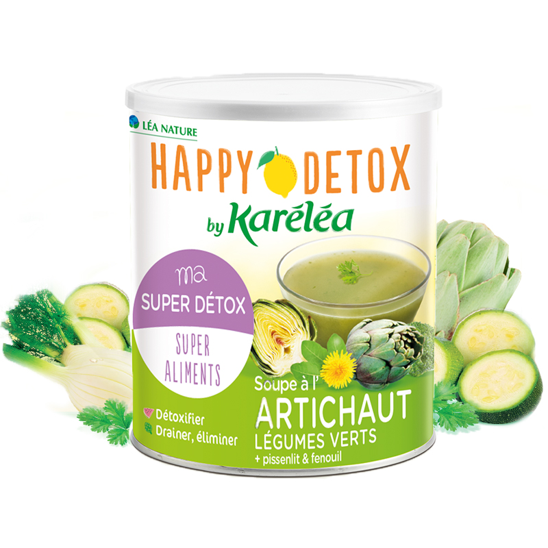 Aliments Detox | Soupe Détox Artichaut & Légumes Verts